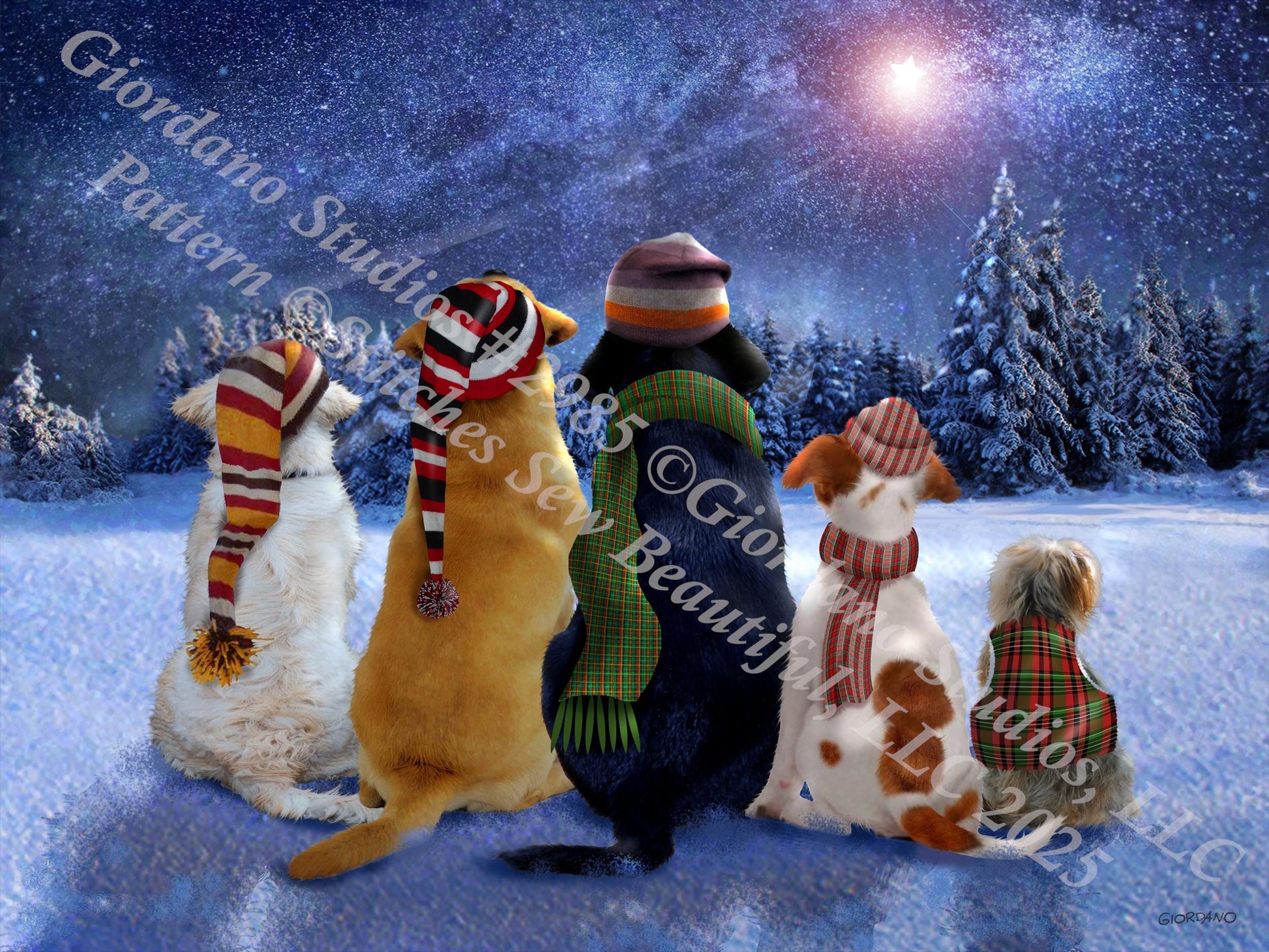 Giordano Studios #2985 (Small) counted cross stitch pattern by Giordano Studios, LLC