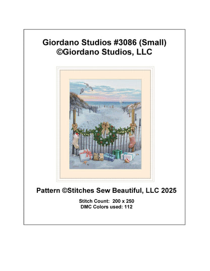 Giordano Studios #3086 (Small) counted cross stitch pattern by Giordano Studios, LLC