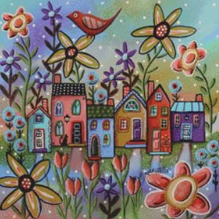 Big Bird (Small) counted cross stitch pattern by Karla Gerard