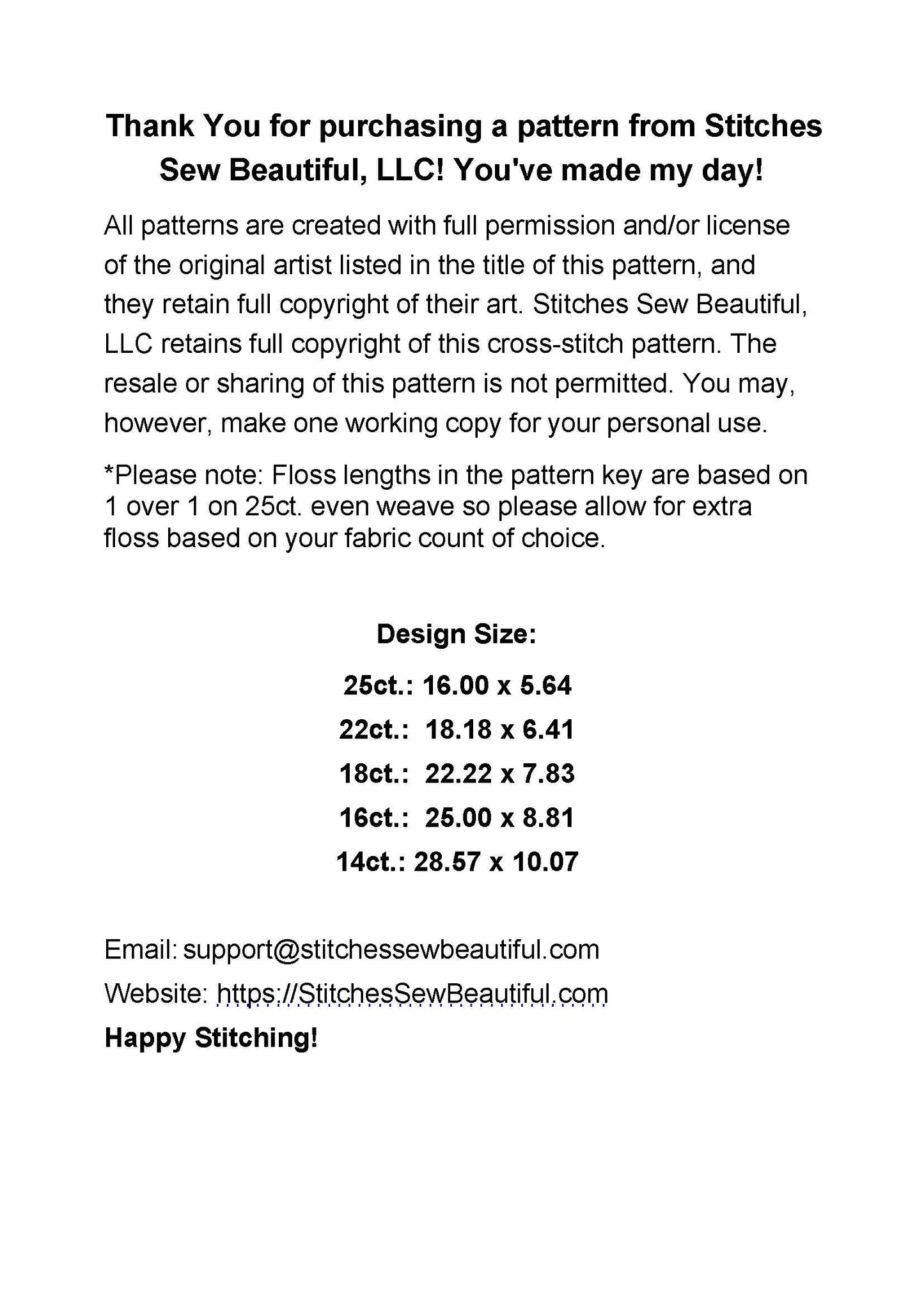 Giordano Studios 2126 counted cross stitch pattern by Giordano Studios, LLC