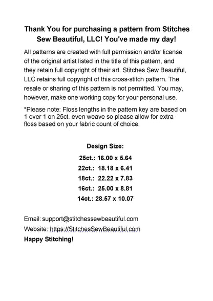 Giordano Studios 2126 counted cross stitch pattern by Giordano Studios, LLC