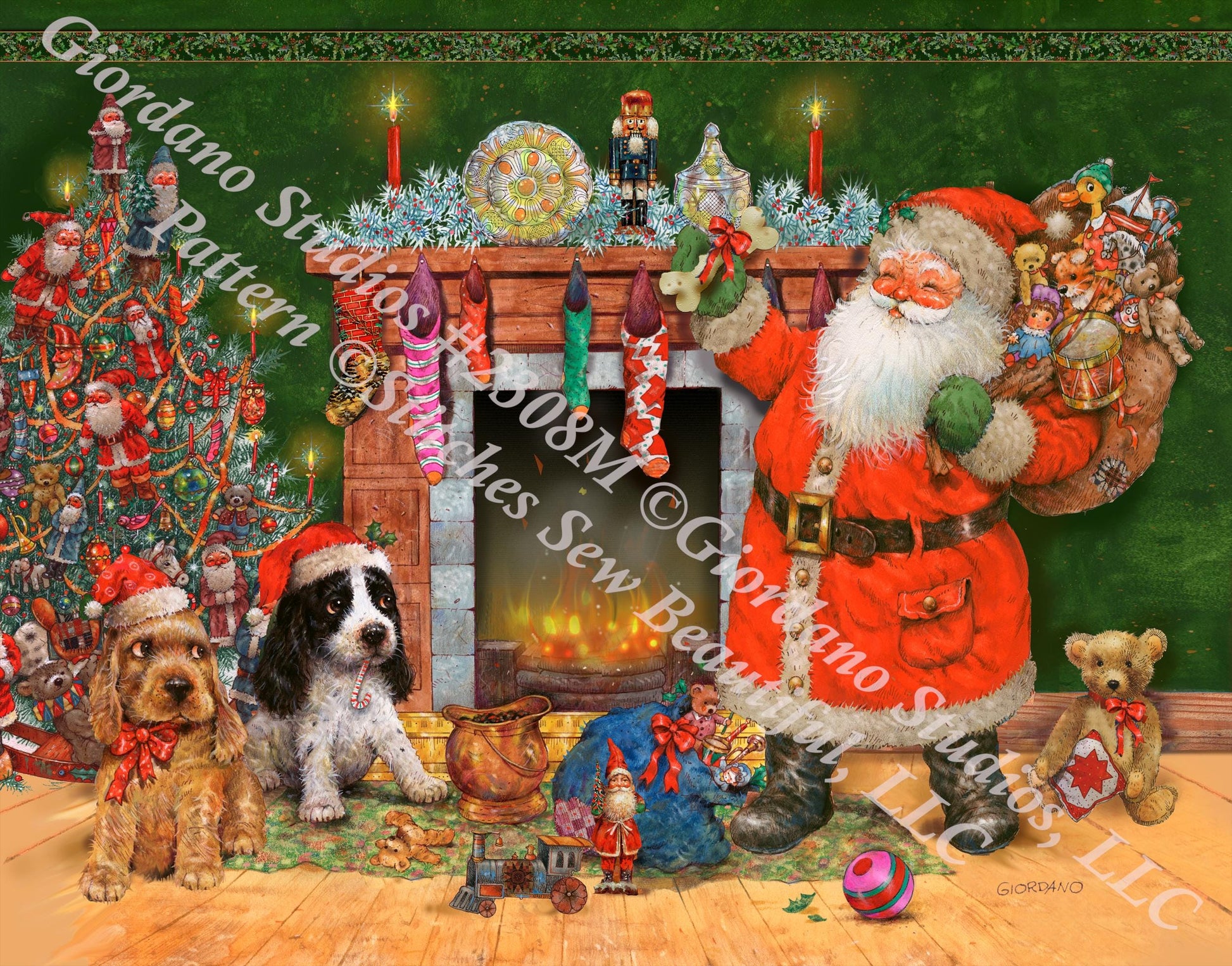 Giordano Studios 2308M counted cross stitch pattern by Giordano Studios, LLC