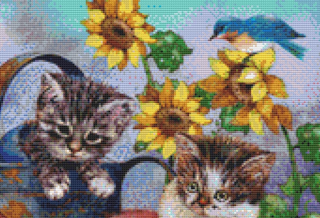 Giordano Studios 2521M counted cross stitch pattern by Giordano Studios, LLC