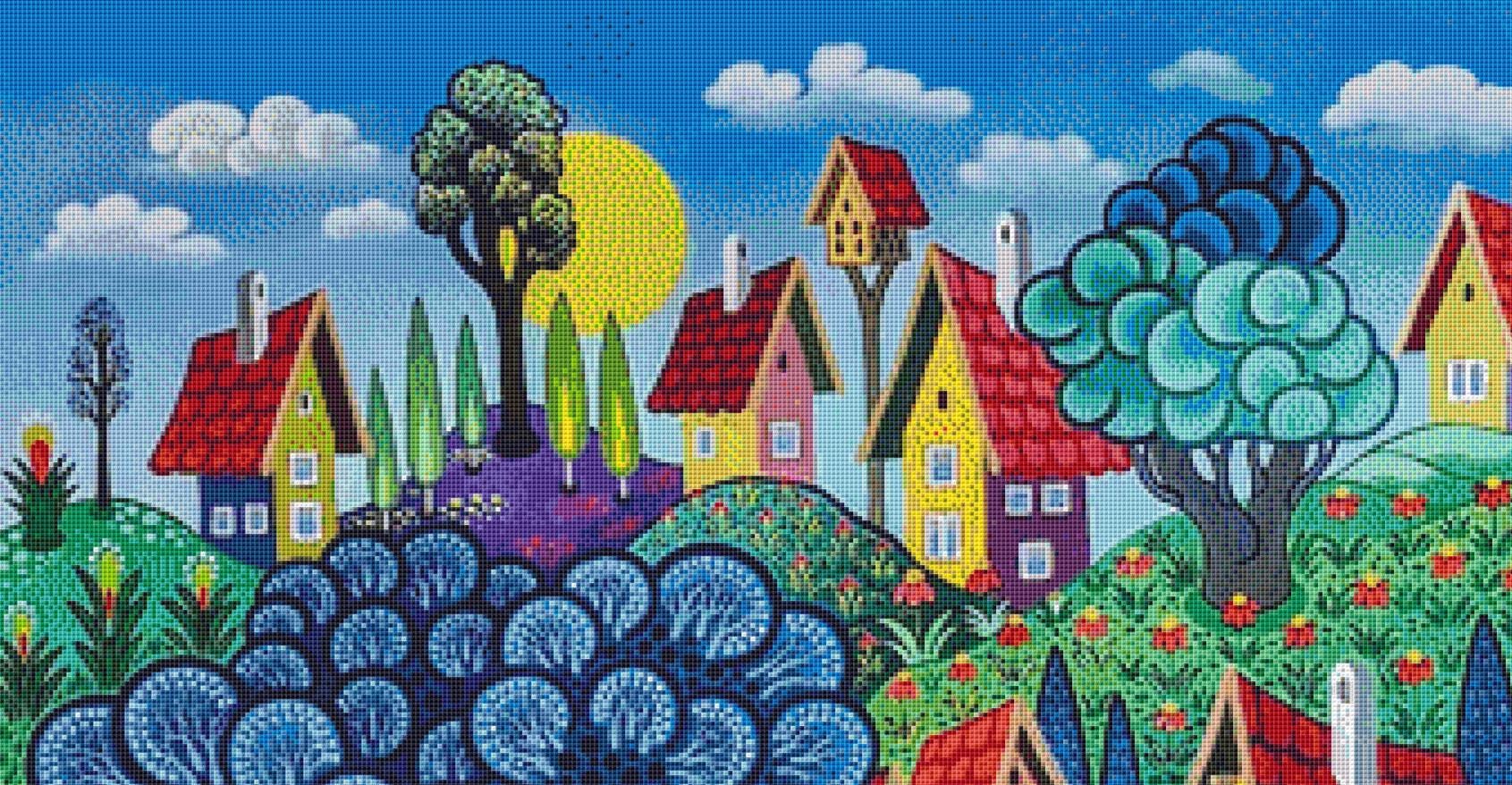 Laszlo Koday No. 20 counted cross stitch pattern by Laszlo Koday