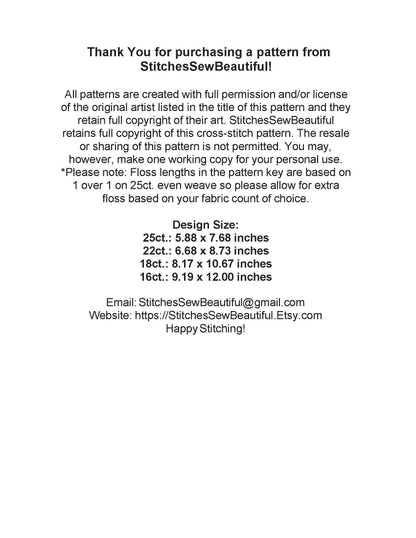 Easter Egg Mandala 2 counted cross stitch pattern by ©Adobe Ext License