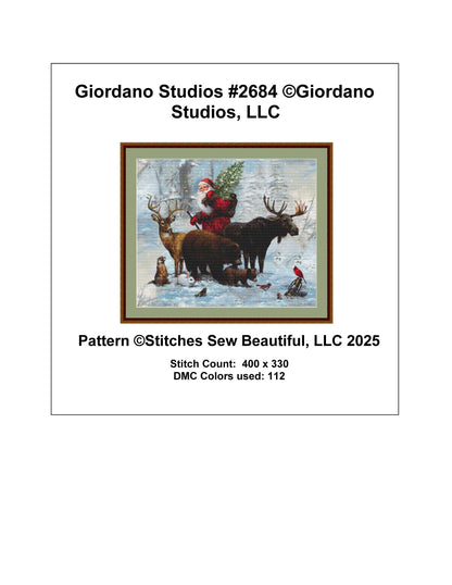 Giordano Studios 2684 counted cross stitch pattern by Giordano Studios, LLC