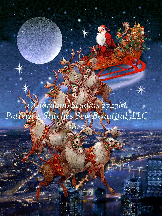 Giordano Studios #2727M counted cross stitch pattern by Giordano Studios, LLC