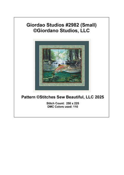 Giordano Studios #2982 (Small) counted cross stitch pattern by Giordano Studios, LLC
