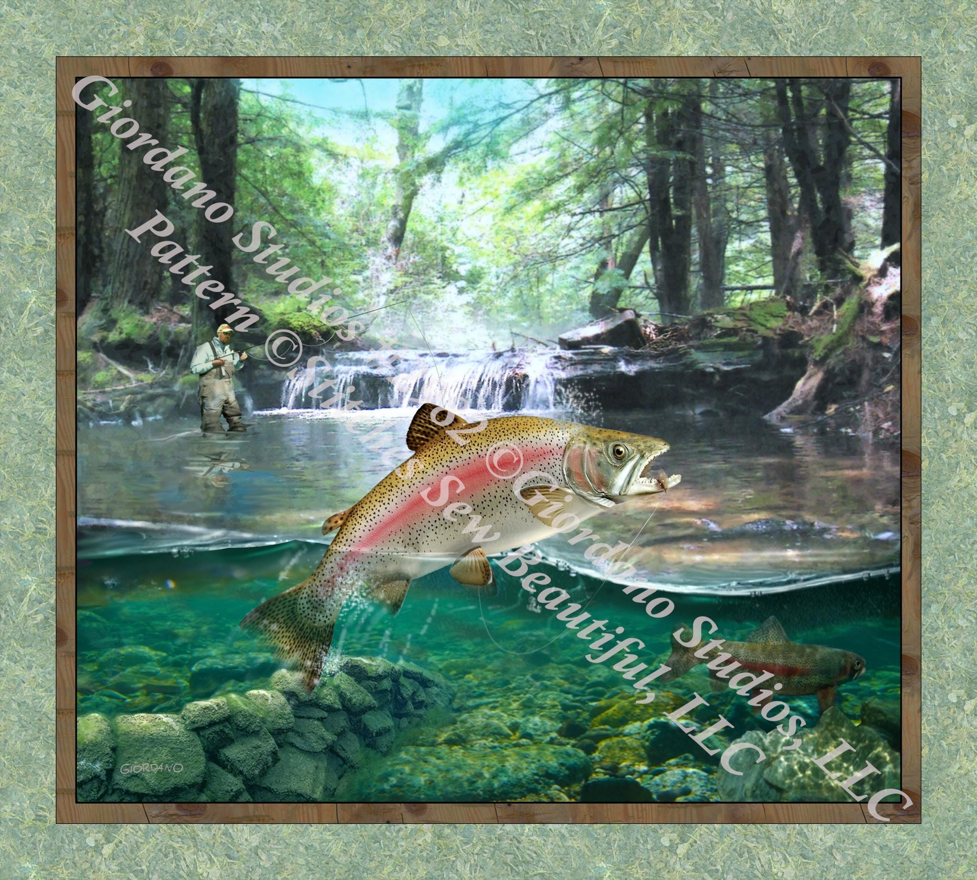 Giordano Studios #2982 (Small) counted cross stitch pattern by Giordano Studios, LLC