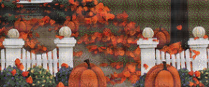 Front Row Seats at Wingate Place counted cross stitch pattern by Catherine Holman/Ansada Art Licensing Group, LLC
