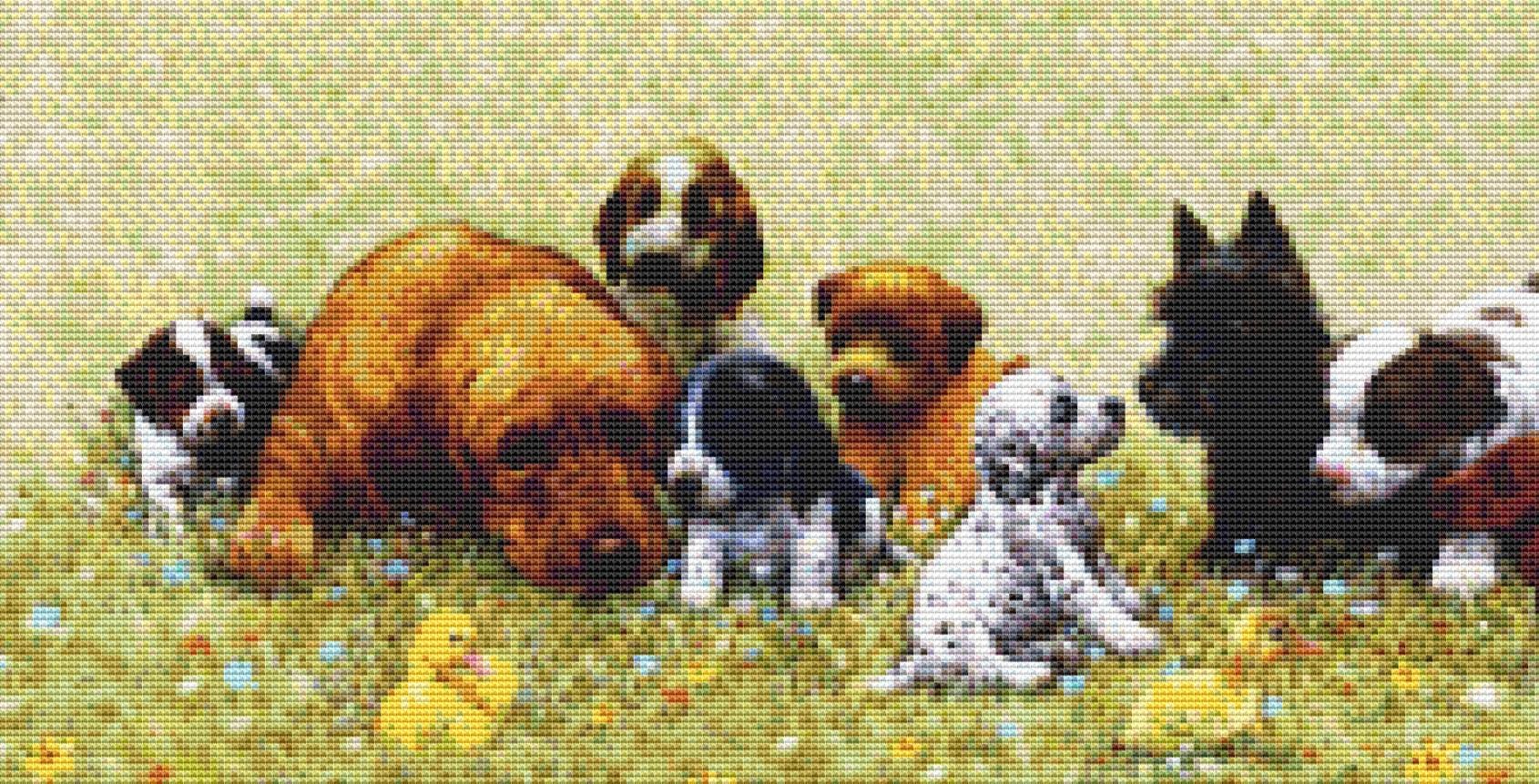 Giordano Studios 2126 counted cross stitch pattern by Giordano Studios, LLC