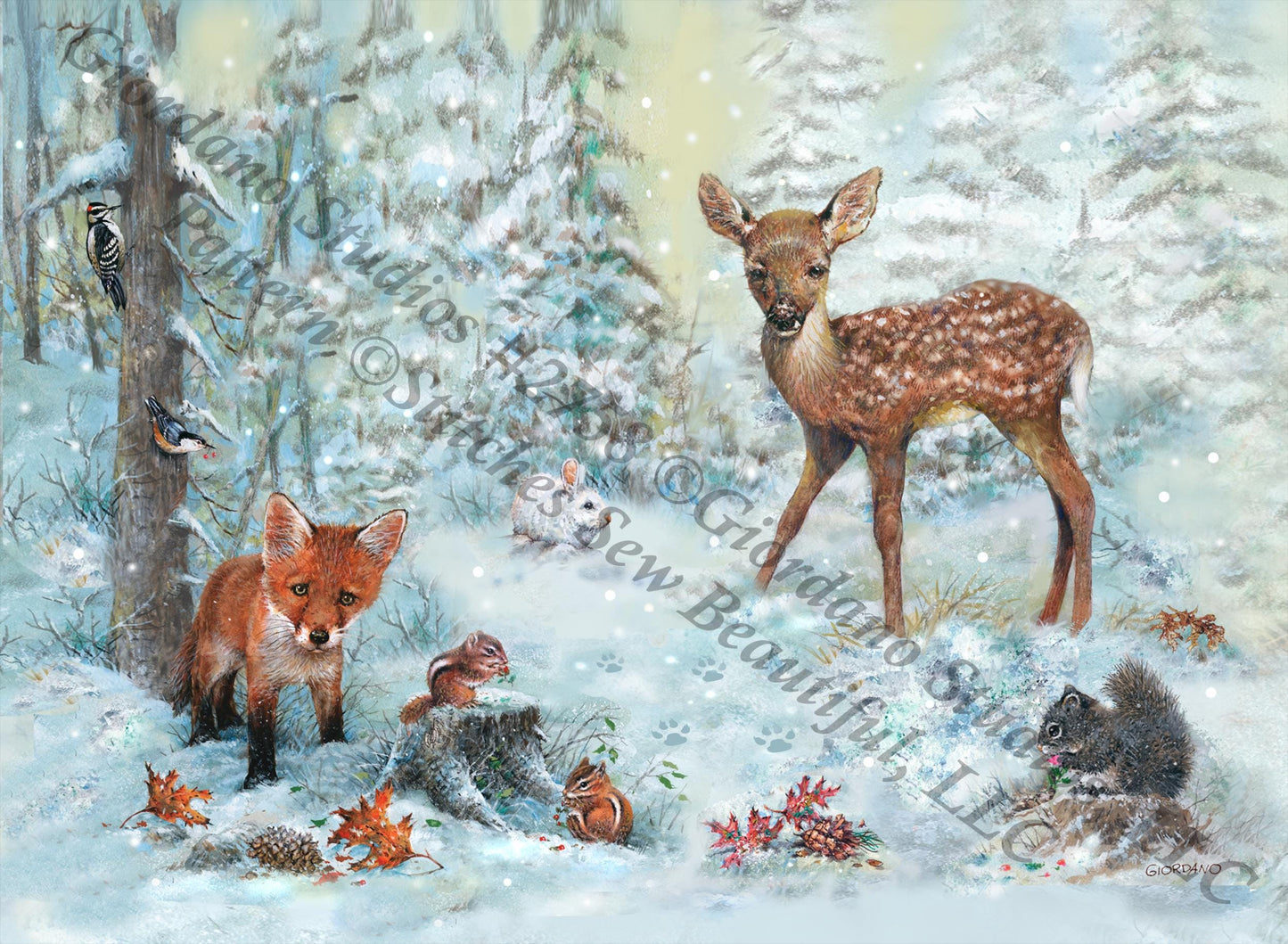 Giordano Studios 2758 (Small) counted cross stitch pattern by Giordano Studios, LLC