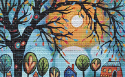 Teal Beauty (Small) counted cross stitch pattern by Karal Gerard