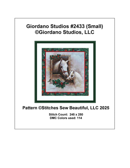Giordano Studios 2433 (Small) counted cross stitch pattern by Giordano Studios, LLC