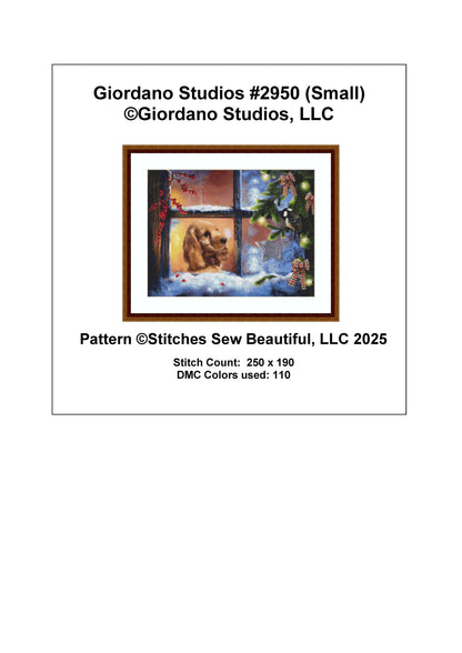 Giordano Studios 2950 (Small) counted cross stitch pattern by Giordano Studios, LLC