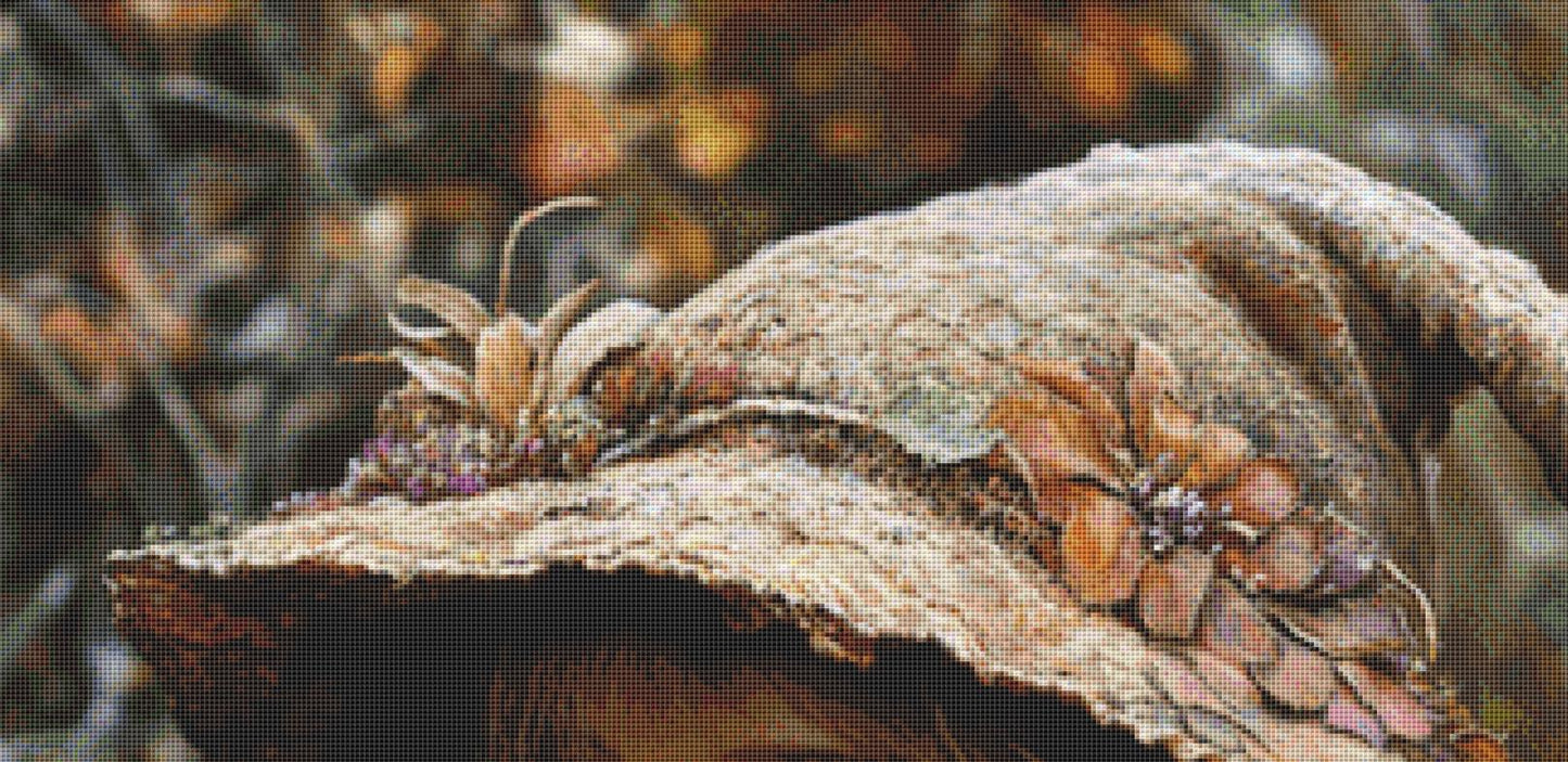 The Little Witch's Dragon counted cross stitch pattern by Serr.Kai A Quill & Ink