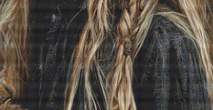 The Little Witch's Dragon counted cross stitch pattern by Serr.Kai A Quill & Ink