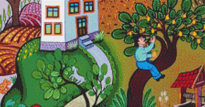 Laszlo Koday No 21 counted cross stitch pattern by Laszlo Koday