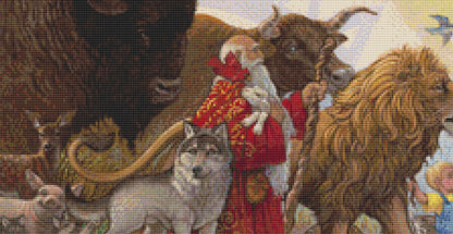 As It Is In Heaven counted cross stitch pattern by Richard Jesse Watson/Ansada Art Licensing Group, LLC