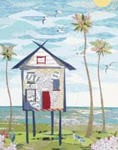 The Getaway (Small) counted cross stitch pattern by Jennifer Peck/Ansada Art Licensing Group, LLC