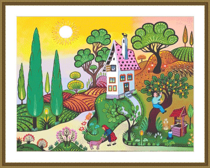 Laszlo Koday No 21 counted cross stitch pattern by Laszlo Koday