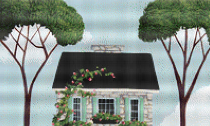 Brambleberry Cottage (Small) counted cross stitch pattern by Catherine Holman/Ansada Art Licensing Group, LLC