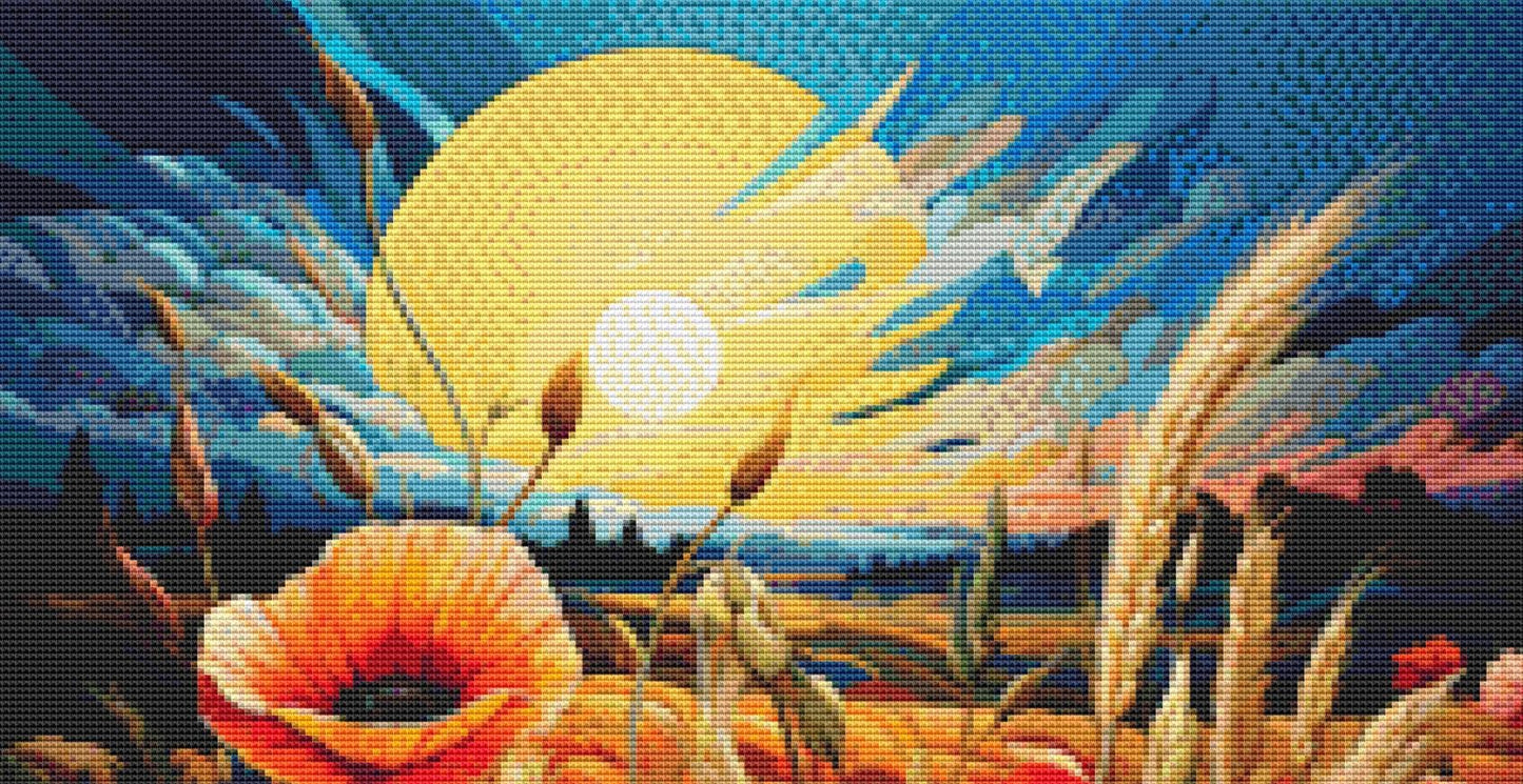 Dawned (Small) counted cross stitch pattern by Eder Jose Rosa