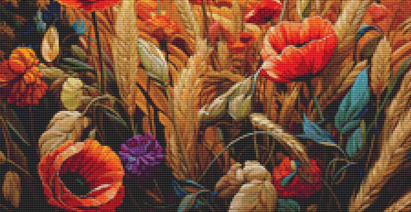 Dawned (Small) counted cross stitch pattern by Eder Jose Rosa