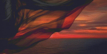 Flowy Woman (Max Size/Color) counted cross stitch pattern by Tammy L. Gross