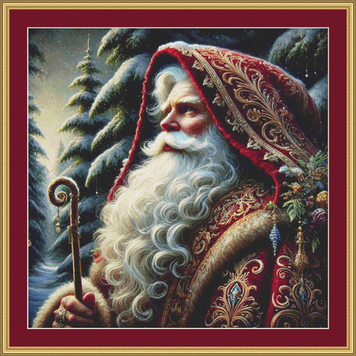Frost and Velvet counted cross stitch pattern by Mystic Vision Gallery