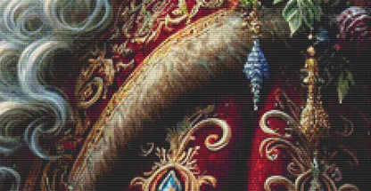 Frost and Velvet counted cross stitch pattern by Mystic Vision Gallery