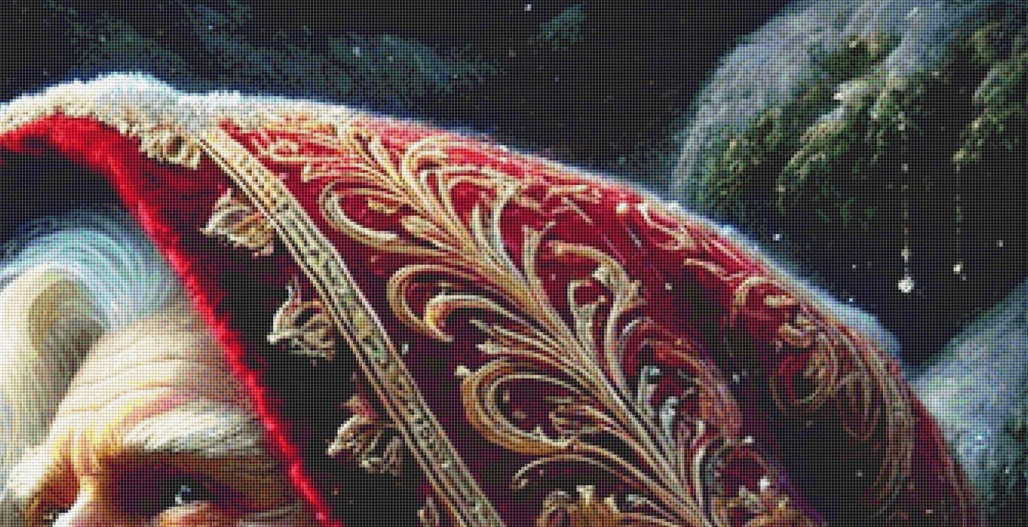 Frost and Velvet (Max Size/Color) counted cross stitch pattern by Mystic Vision Gallery