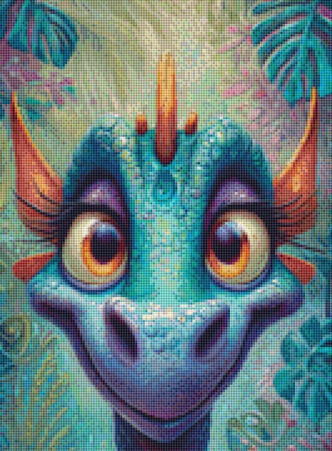 Ethel counted cross stitch pattern by Grumpy French
