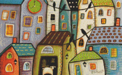 Evening Song (Small) counted cross stitch pattern by Karla Gerard