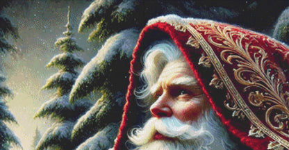 Frost and Velvet counted cross stitch pattern by Mystic Vision Gallery