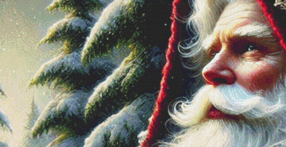 Frost and Velvet (Max Size/Color) counted cross stitch pattern by Mystic Vision Gallery