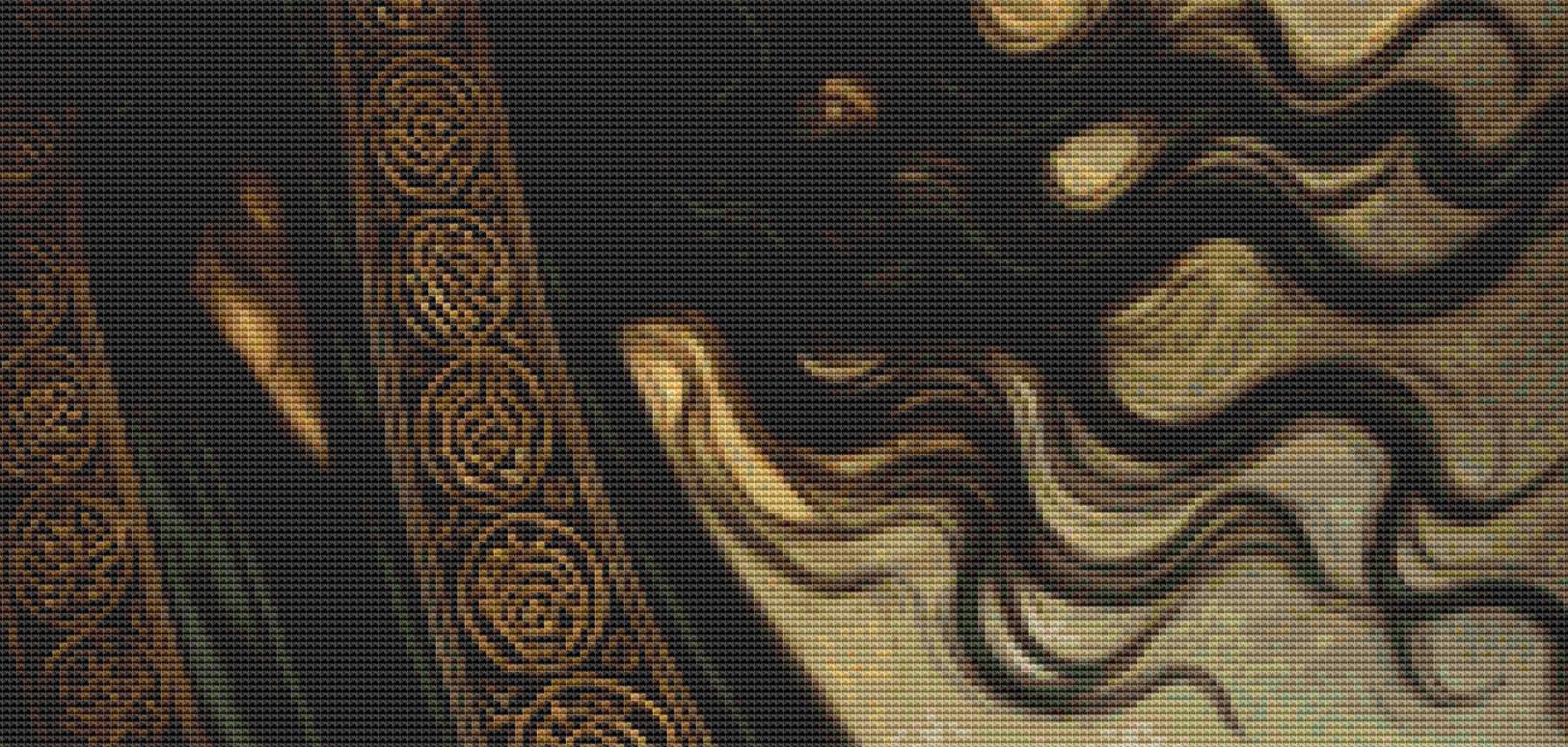 The Morrigan counted cross stitch pattern by Mystic Vision Gallery