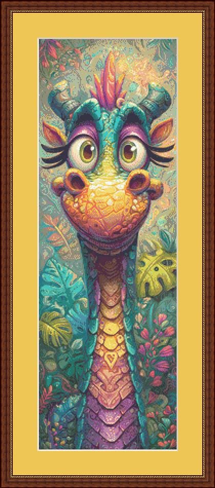 Gertrude counted cross stitch pattern by Grumpy French