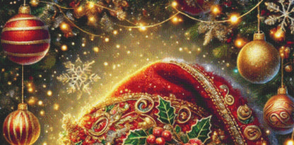 Kris Kringle (Max Size/Color) counted cross stitch pattern by Eder Jose Rosa