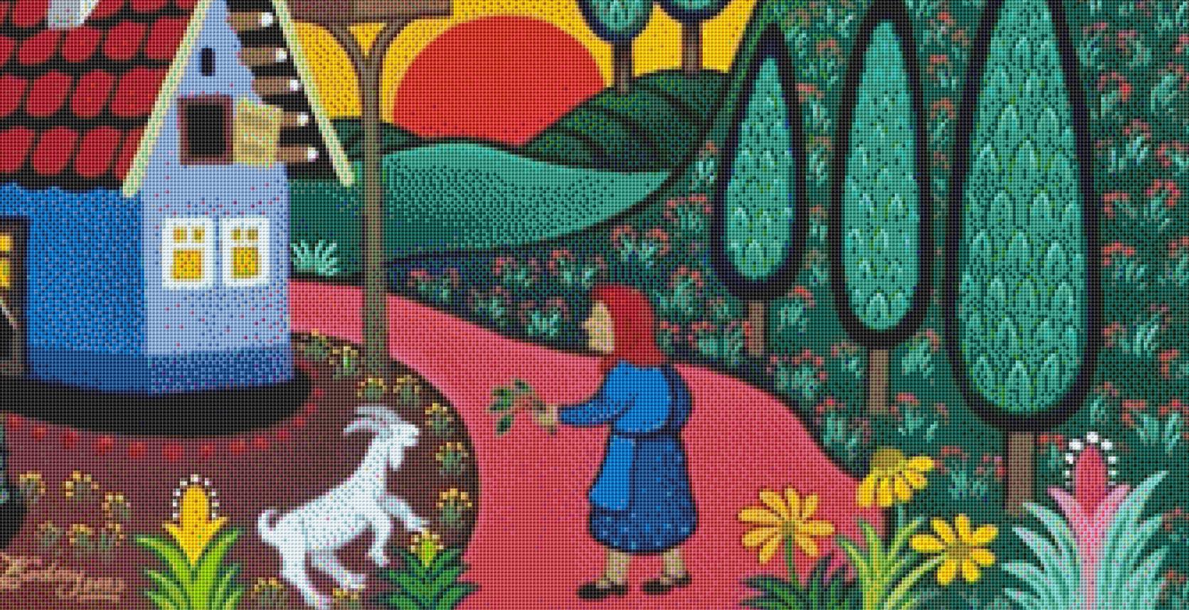 Laszlo Koday No. 22 counted cross stitch pattern by Laszlo Koday