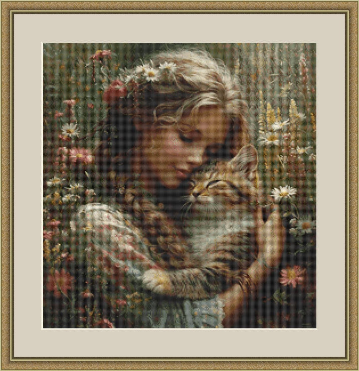 A True Love (Small) counted cross stitch pattern by ©Eder Jose Rosa