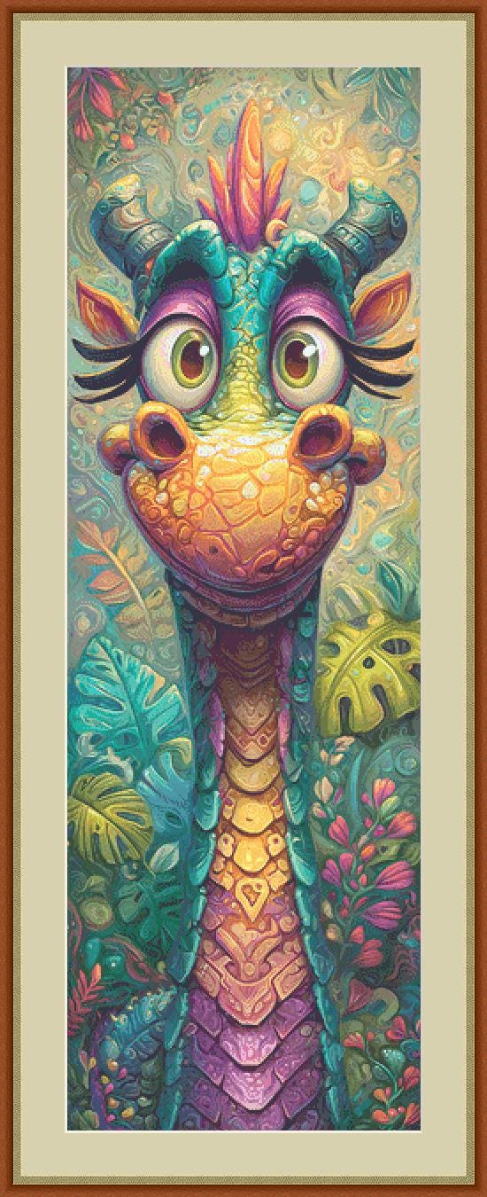 Gertrude (Max Size/Color) counted cross stitch pattern by Grumpy French