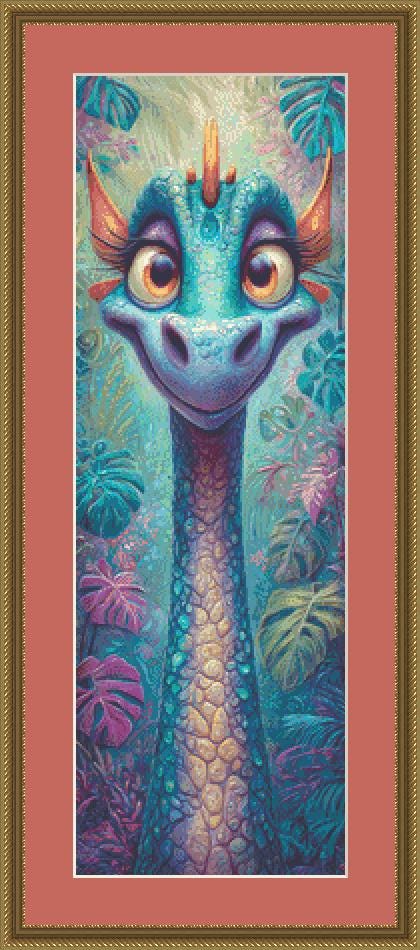 Ethel counted cross stitch pattern by Grumpy French