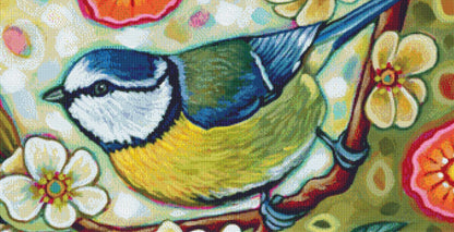 Blossom 2 counted cross sttich pattern by Peggy Davis/Porterfields Fine Art Licensing