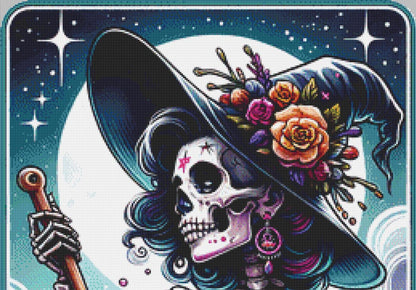 The Shit Stirrer counted cross stitch pattern by Pixel Paige Studio