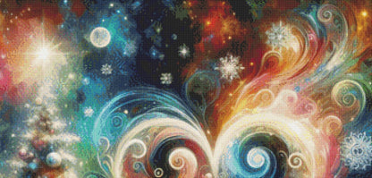 Whispers of Winter counted cross stitch pattern by World of Love Hearts/Adrian G. Eyre