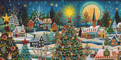 A Scandinavian Christmas counted cross stitch pattern by Peggy Davis/Porterfields Fine Art Licensing