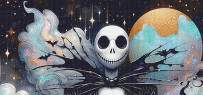 Jack and Sally counted cross stitch pattern by Clarissa Design Studio