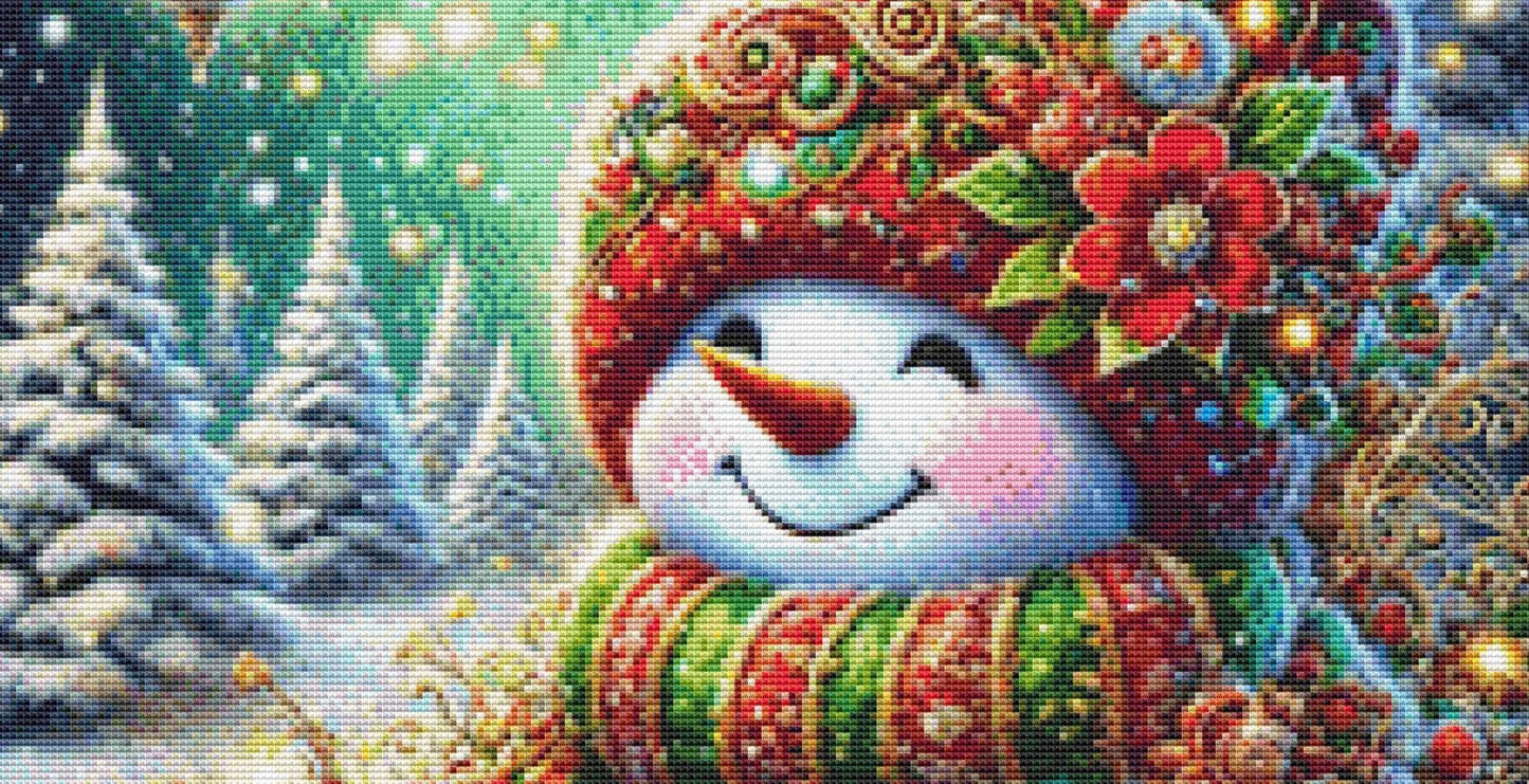 Glitter and Joy counted cross stitch pattern by Eder Jose Rosa