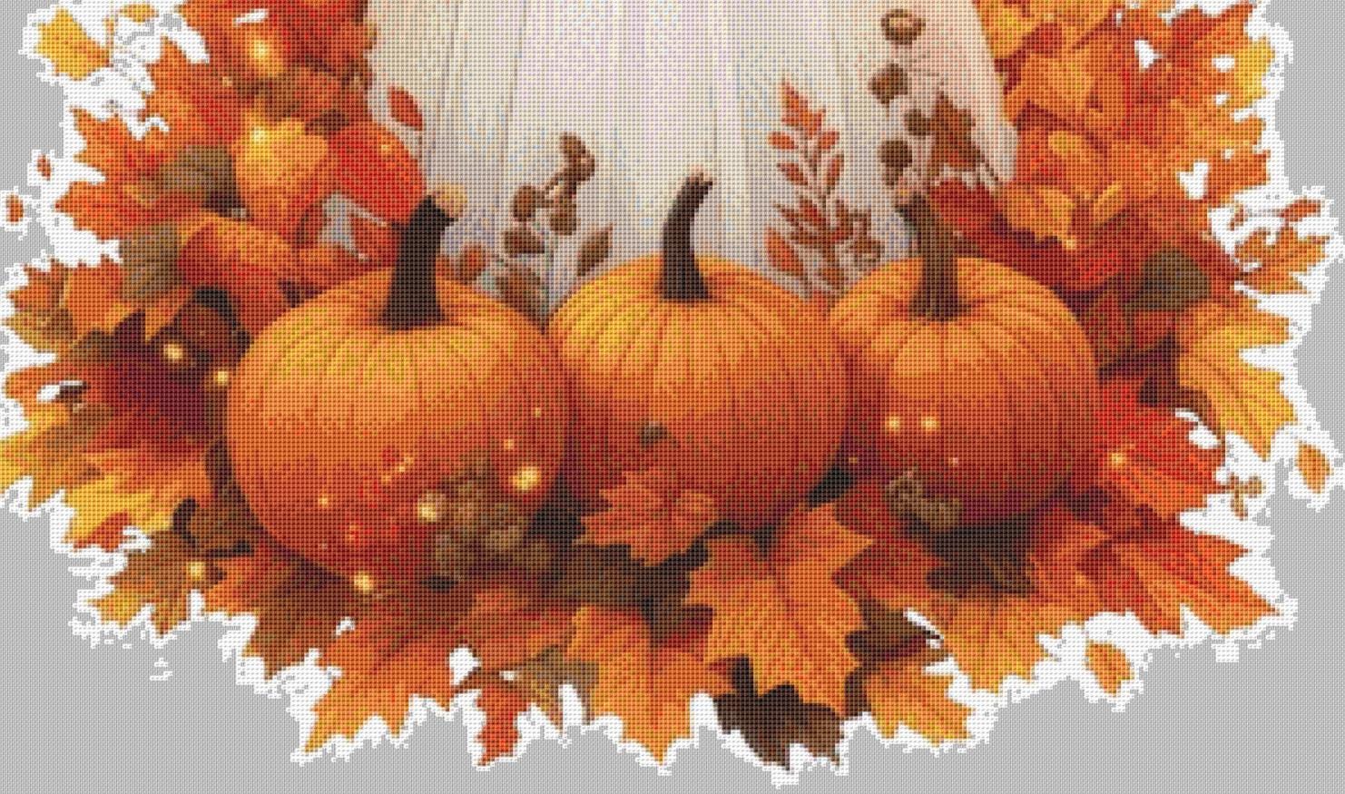 Spooky Little Ghost counted cross stitch pattern by Amethyst Garnet House